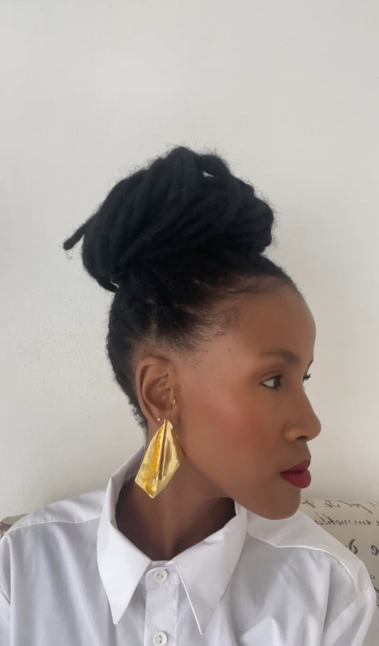 Golden Prism Earrings